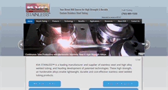 Desktop Screenshot of kvastainless.com